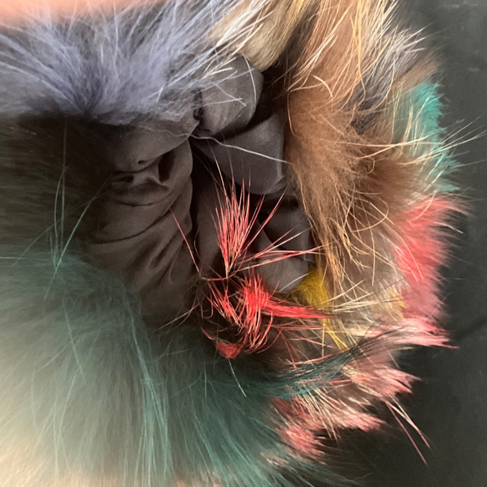 **PRICE DROP** Fox Fur Muff Handbag - Picture 5 of 5
